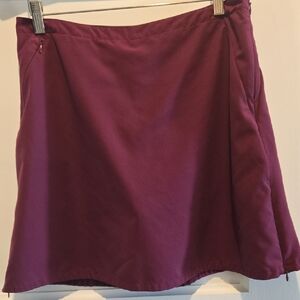 Patagonia Women's Mini Skort in Rich Eggplant